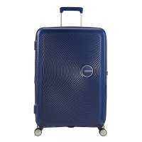 American Tourister Soundbox Spinner 77 Expandable midnight navy Harde Koffer