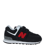 New Balance 574 Sneaker Zwart/Grijs/Wit/Rood